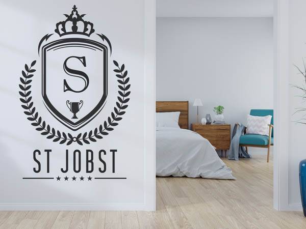 Wandtattoo St Jobst Wappen