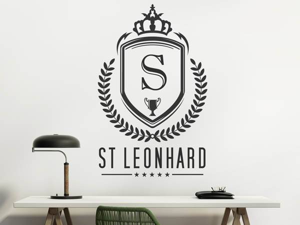 Wandtattoo St Leonhard Wappen