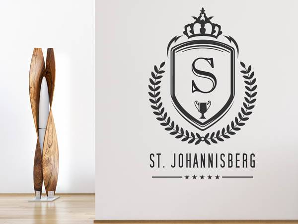 Wandtattoo St. Johannisberg Wappen