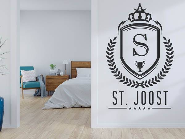Wandtattoo St. Joost Wappen