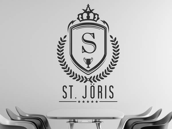 Wandtattoo St. Jöris Wappen