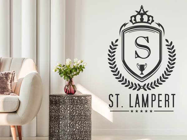 Wandtattoo St. Lampert Wappen