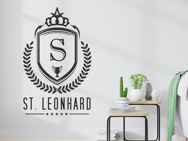 Wandtattoo St. Leonhard Wappen