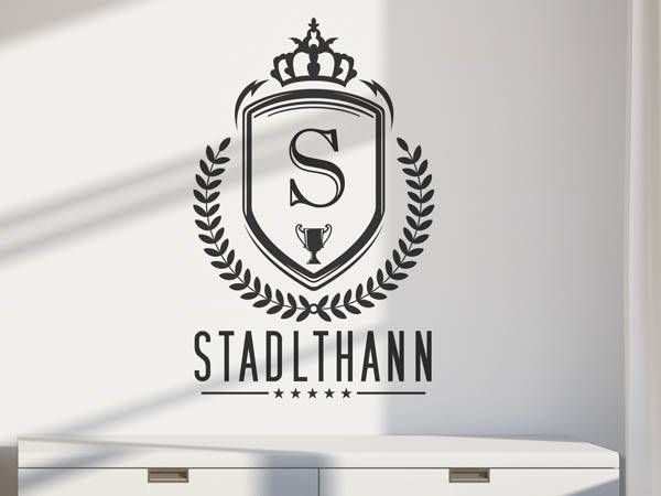 Wandtattoo Stadlthann Wappen