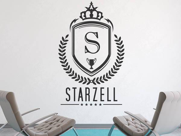Wandtattoo Starzell Wappen