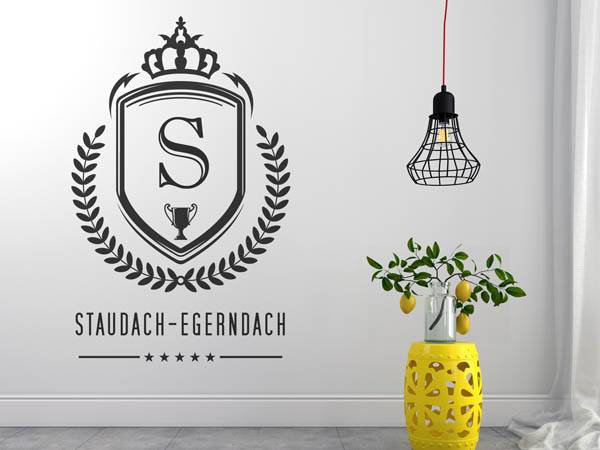 Wandtattoo Staudach-Egerndach Wappen