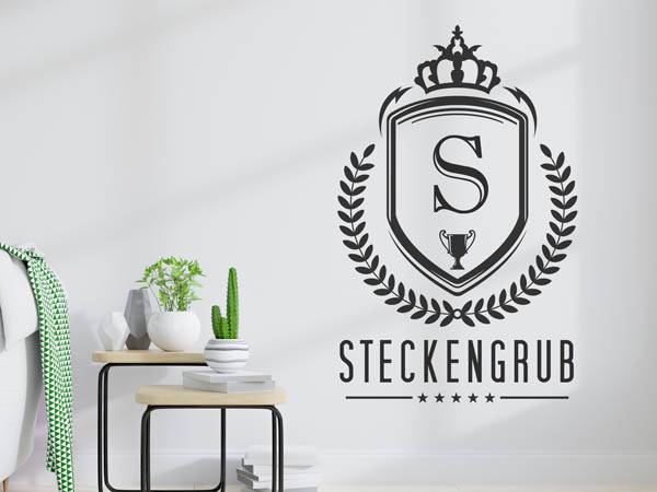 Wandtattoo Steckengrub Wappen