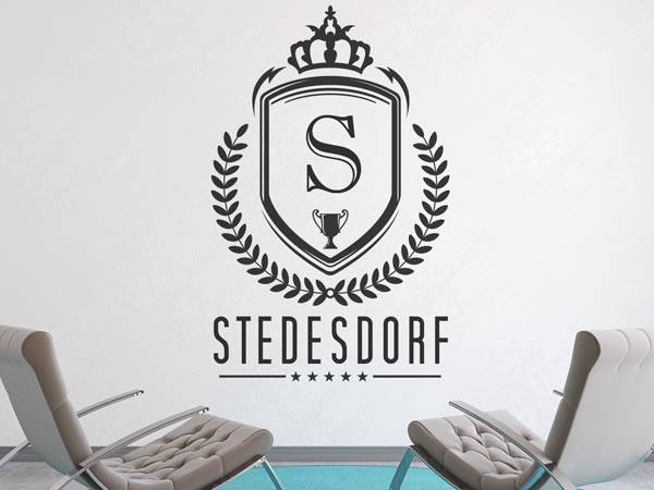 Wandtattoo Stedesdorf Wappen