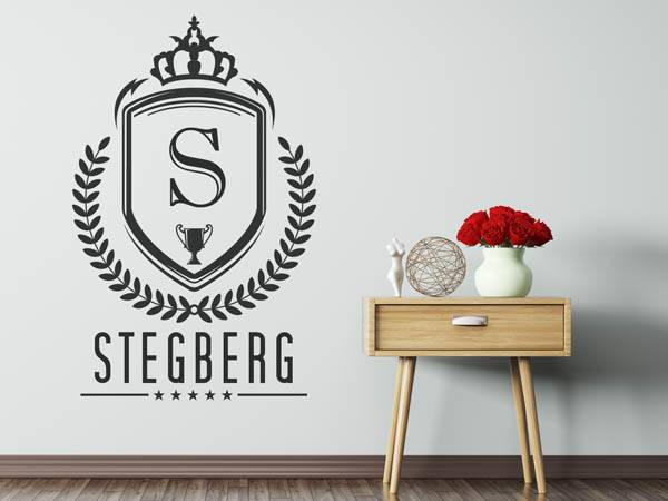 Wandtattoo Stegberg Wappen