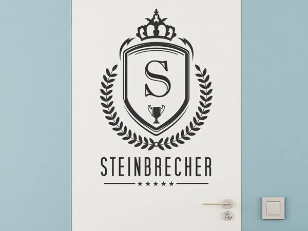 Wandtattoo Steinbrecher Wappen