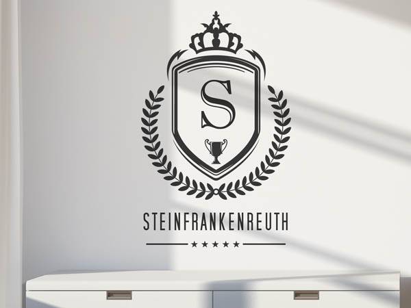 Wandtattoo Steinfrankenreuth Wappen