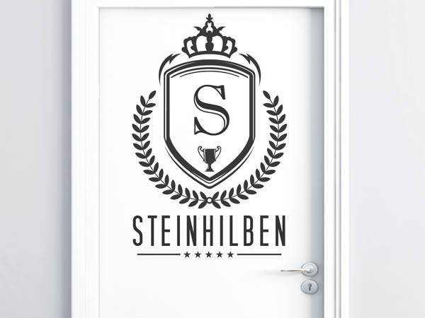 Wandtattoo Steinhilben Wappen