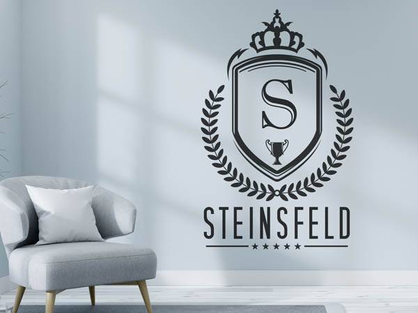Wandtattoo Steinsfeld Wappen