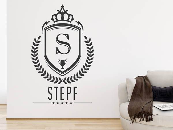 Wandtattoo Stepf Wappen