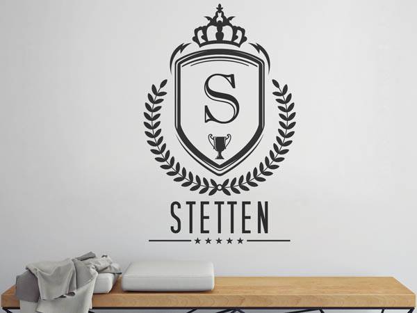 Wandtattoo Stetten Wappen