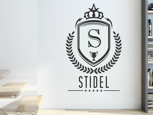 Wandtattoo Stidel Wappen