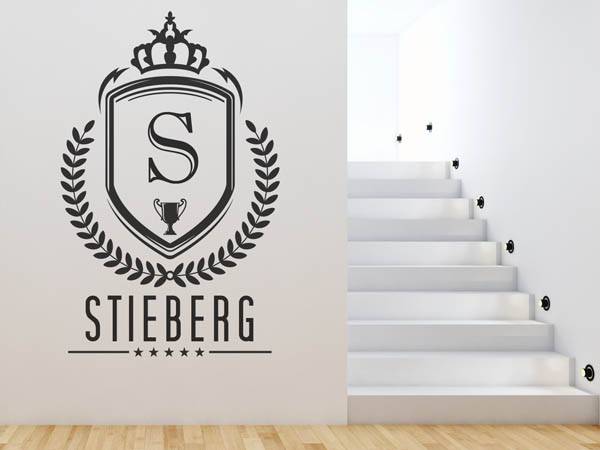 Wandtattoo Stieberg Wappen