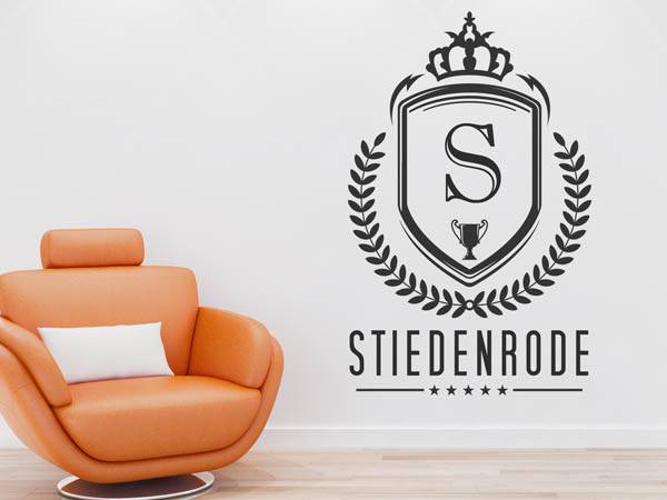 Wandtattoo Stiedenrode Wappen