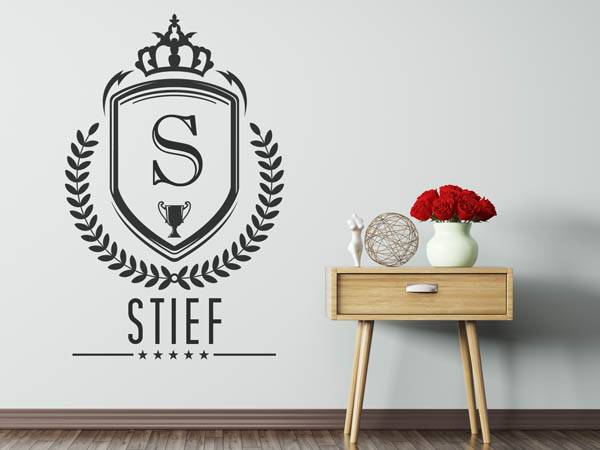 Wandtattoo Stief Wappen