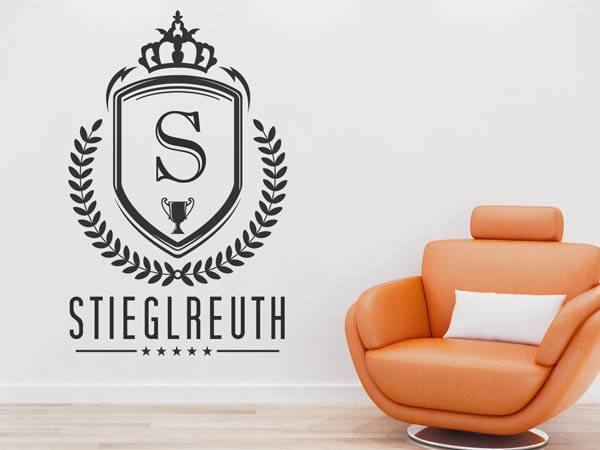 Wandtattoo Stieglreuth Wappen