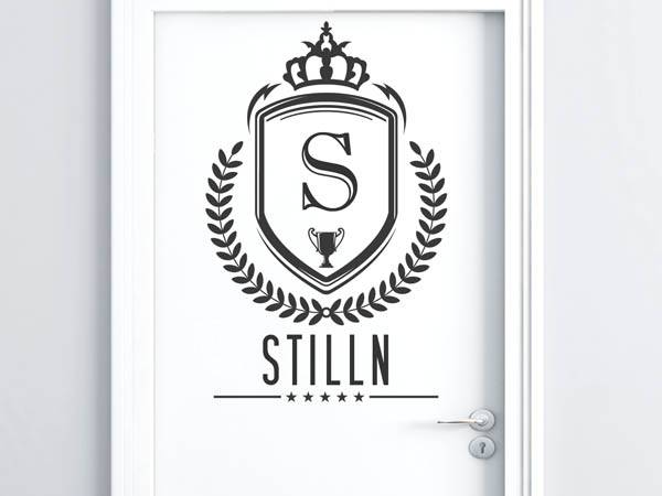 Wandtattoo Stilln Wappen