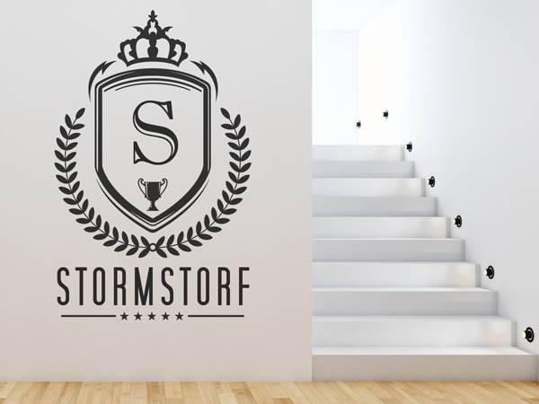 Wandtattoo Stormstorf Wappen