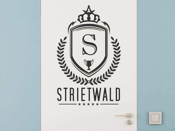 Wandtattoo Strietwald Wappen