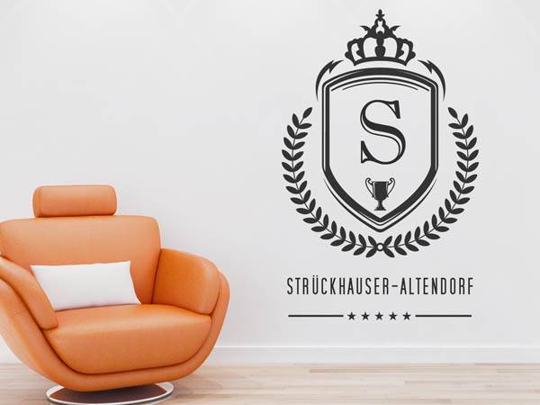 Wandtattoo Strückhauser-Altendorf Wappen