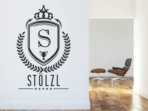Wandtattoo Stölzl Wappen