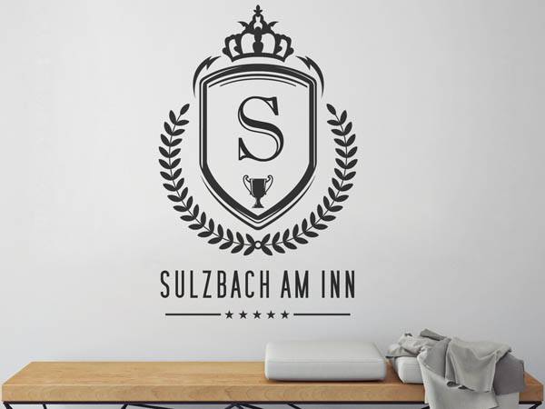 Wandtattoo Sulzbach am Inn Wappen