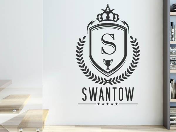 Wandtattoo Swantow Wappen