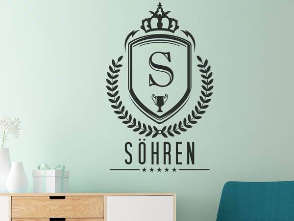 Wandtattoo Söhren Wappen