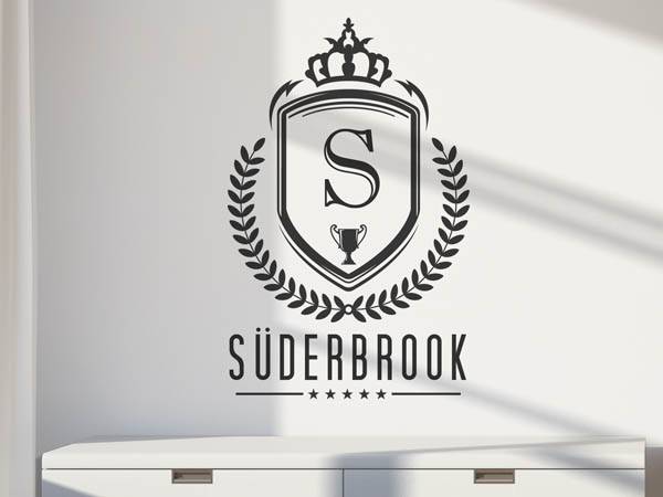 Wandtattoo Süderbrook Wappen