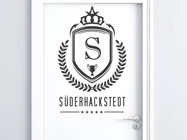 Wandtattoo Süderhackstedt Wappen