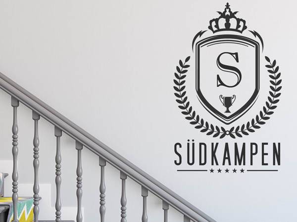 Wandtattoo Südkampen Wappen