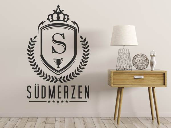 Wandtattoo Südmerzen Wappen