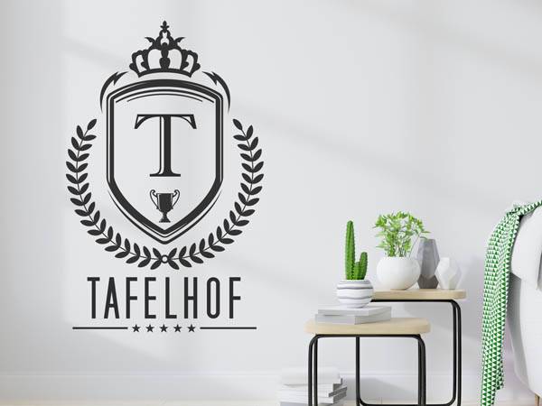Wandtattoo Tafelhof Wappen