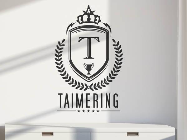 Wandtattoo Taimering Wappen