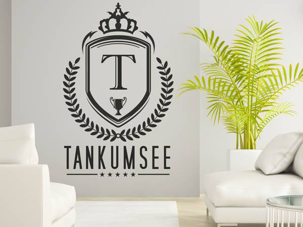 Wandtattoo Tankumsee Wappen