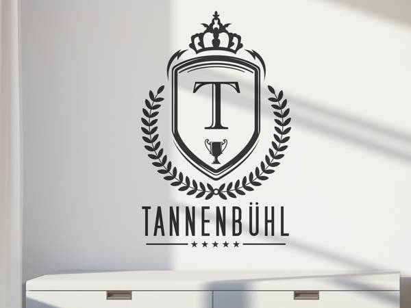 Wandtattoo Tannenbühl Wappen