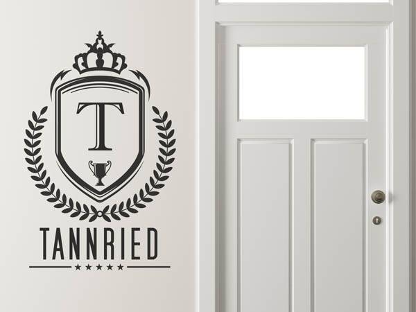 Wandtattoo Tannried Wappen