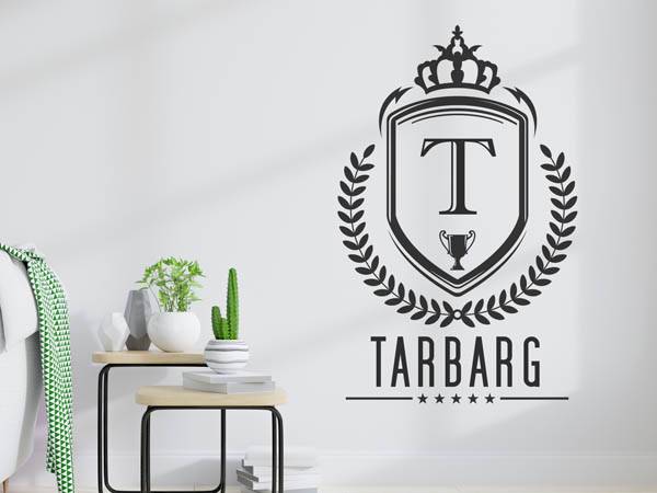 Wandtattoo Tarbarg Wappen