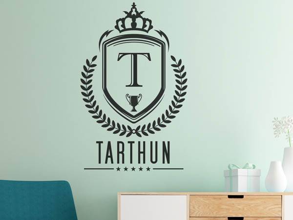 Wandtattoo Tarthun Wappen