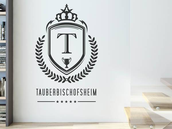 Wandtattoo Tauberbischofsheim Wappen