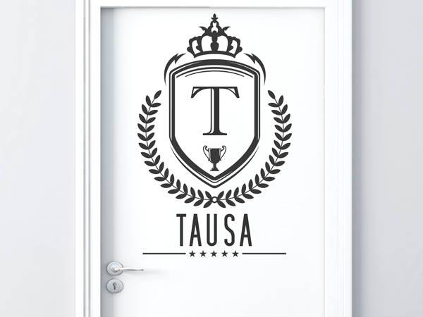 Wandtattoo Tausa Wappen