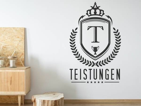 Wandtattoo Teistungen Wappen