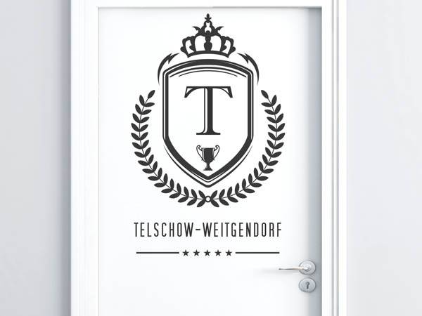 Wandtattoo Telschow-Weitgendorf Wappen