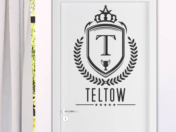 Wandtattoo Teltow Wappen