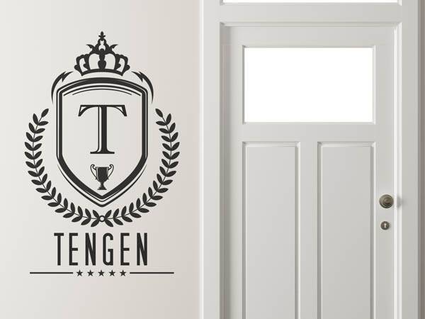 Wandtattoo Tengen Wappen