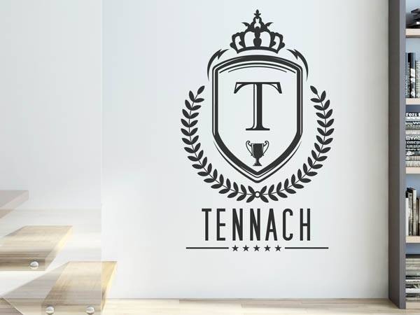Wandtattoo Tennach Wappen